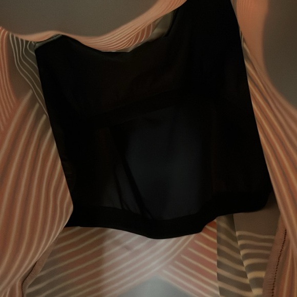 Lovely red gray and white swim top from Lucky in Love - Picture 5 of 5